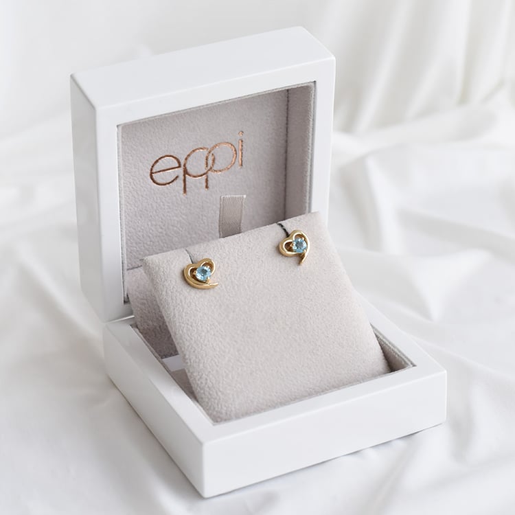 Náušnice v tvare srdca 92050