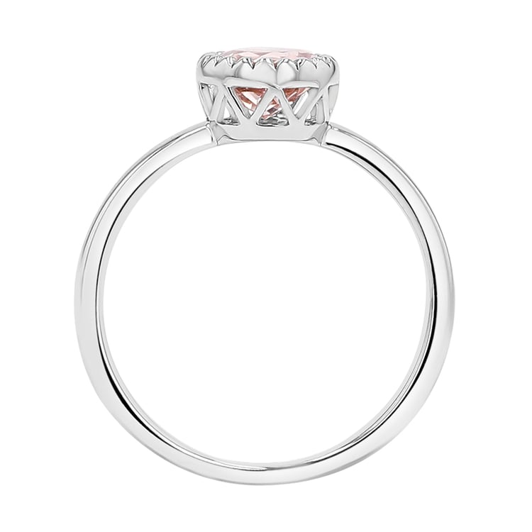 Prsteň zo zlata s morganitom Maddie 143597