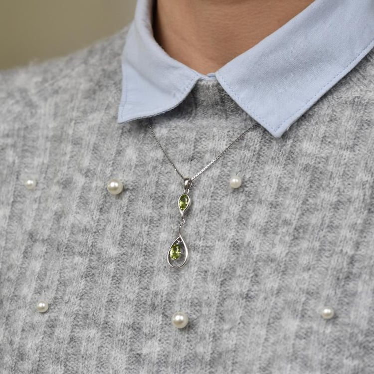 Prívesok s olivínom 26067