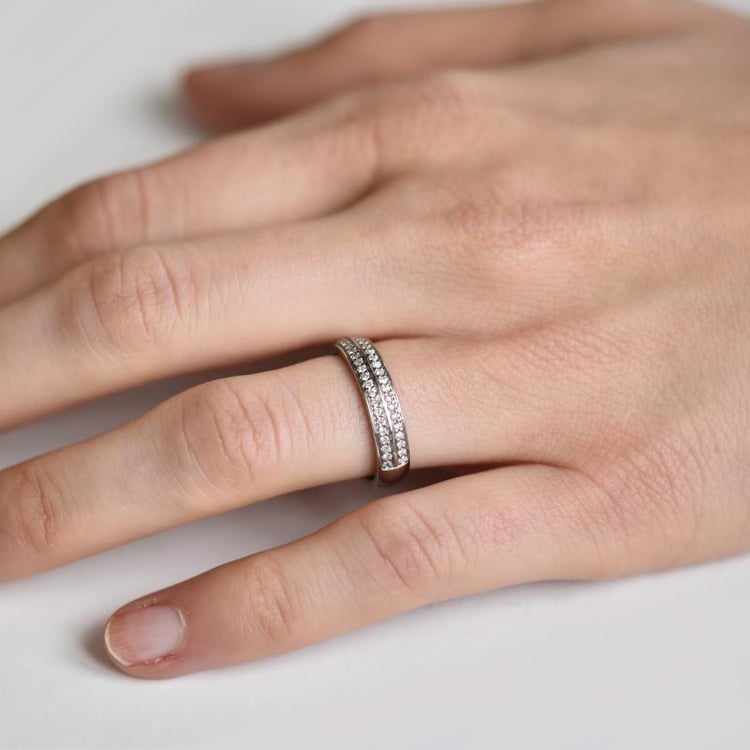 Zlatý svadobný prsteň 20721