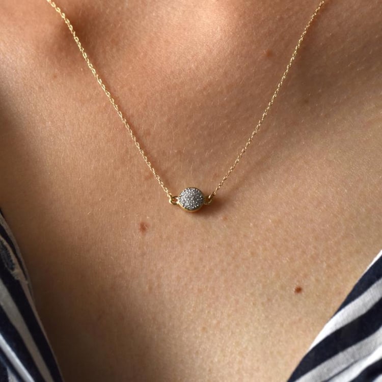 Zlatý náhrdelník Danesia 10915