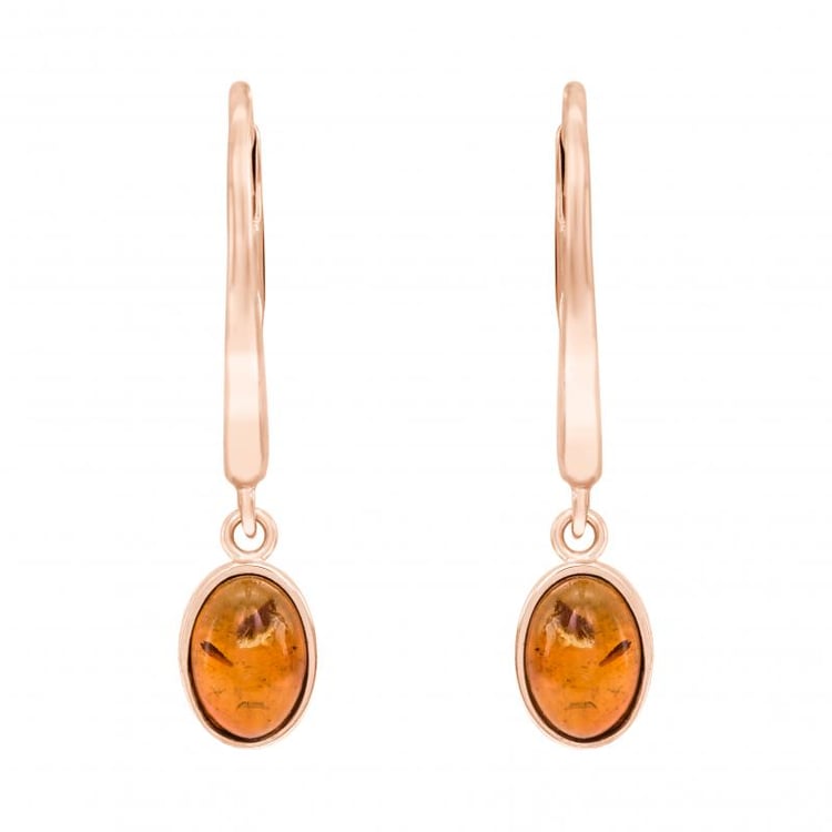 Náušnice z ružového zlata