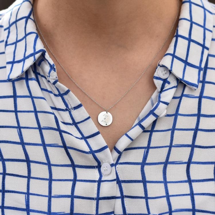 Zlatý náhrdelník s diamantom 39617