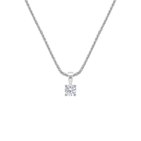 Platinový prívesok s diamantom Kerix