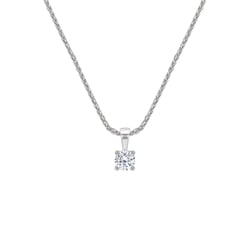 Platinový prívesok s diamantom Kerix