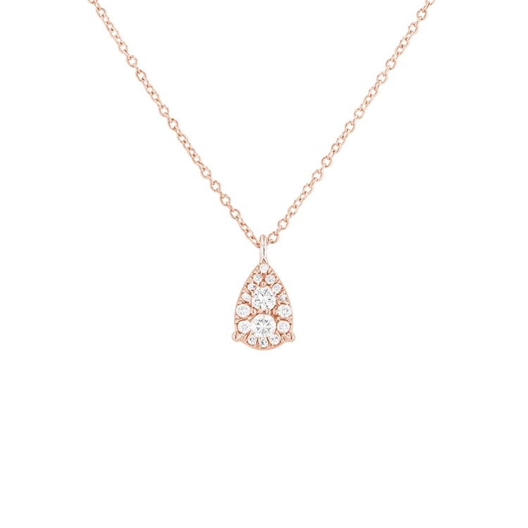 Prívesok v tvare diamantové kvapky