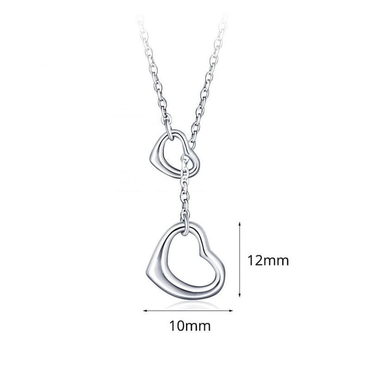 Strieborná srdiečka 8257