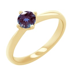 Solitaire prsteň s alexandritom Maya