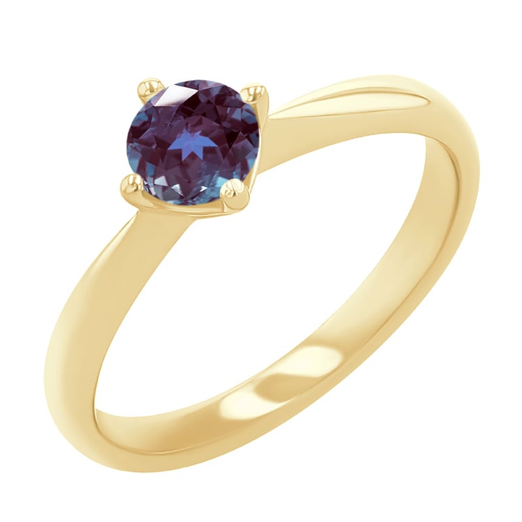 Solitaire prsteň s alexandritom Maya 125032
