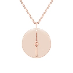 Personalizovaný prívesok Berlínska televízna veža