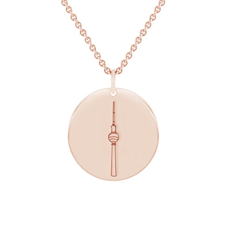 Personalizovaný prívesok Berlínska televízna veža