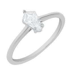 Zásnubný prsteň s 0.7ct IGI certifikovaným lab-grown diamantom Milana
