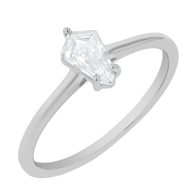 Zásnubný prsteň s 0.7ct IGI certifikovaným lab-grown diamantom Milana