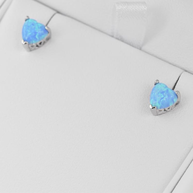 Náušnice s opálmi 22831