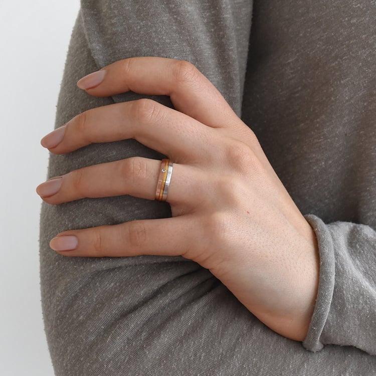 Diamantový prsteň 77812