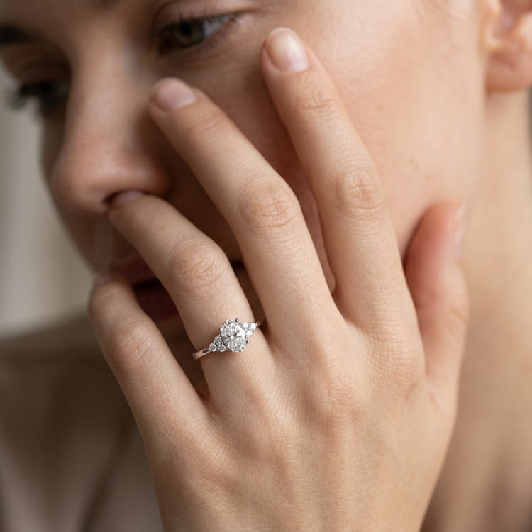 Zásnubný prsteň s 0.54ct IGI certifikovaným lab-grown diamantom Kylie 170102