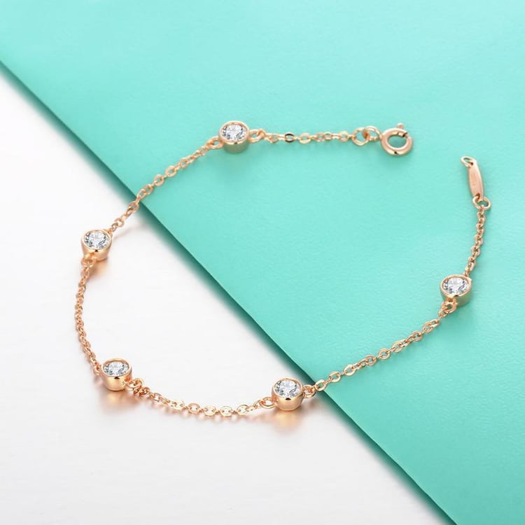 Strieborný náramok Clauda 7483