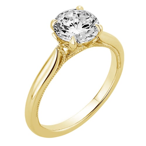 Zásnubný prsteň s postrannými marquise diamantmi Lisabet