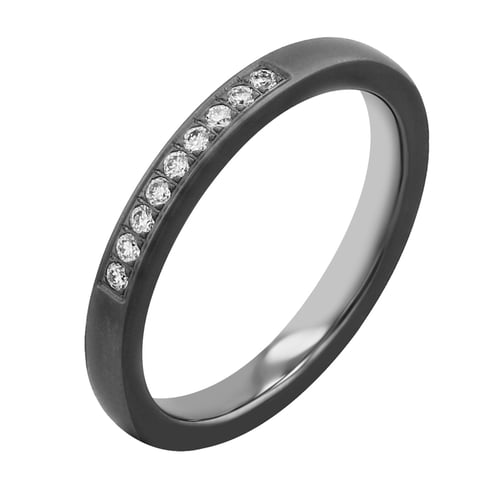 Tantalové snubné prstene s diamantmi Rille