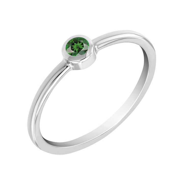 Prsteň z bieleho zlata 41357