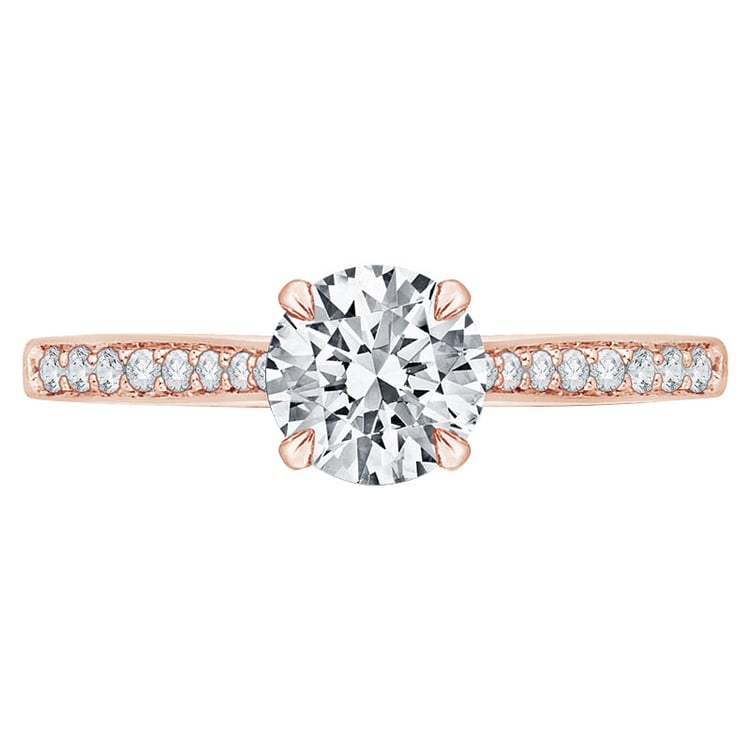 Zásnubný prsteň s postrannými lab-grown diamantmi Alani 115903