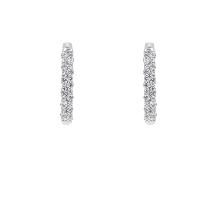 Diamantové kruhové náušnice Barnett