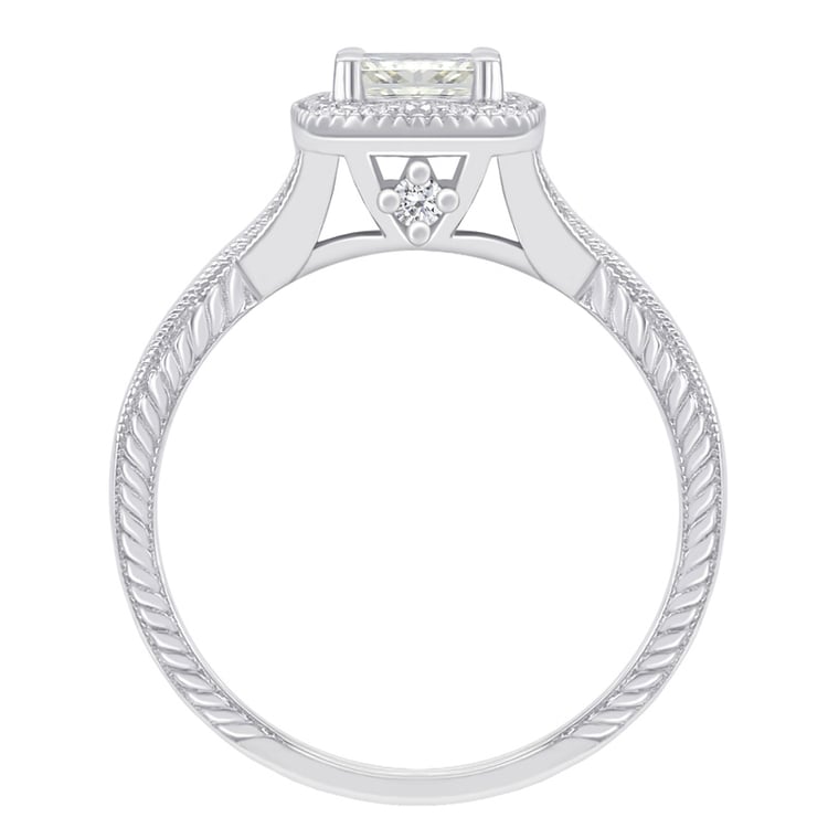 Prsteň s princess diamantom Catryn 62752