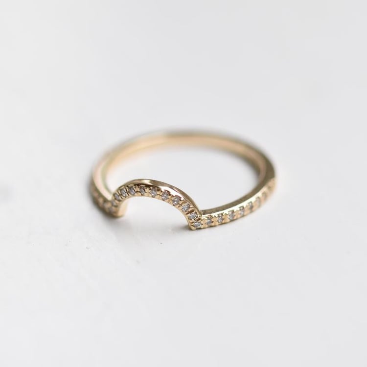 Vykrojená zlatá obrúčka 50270