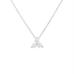 Romantický prívesok s tromi diamantmi Laurynas