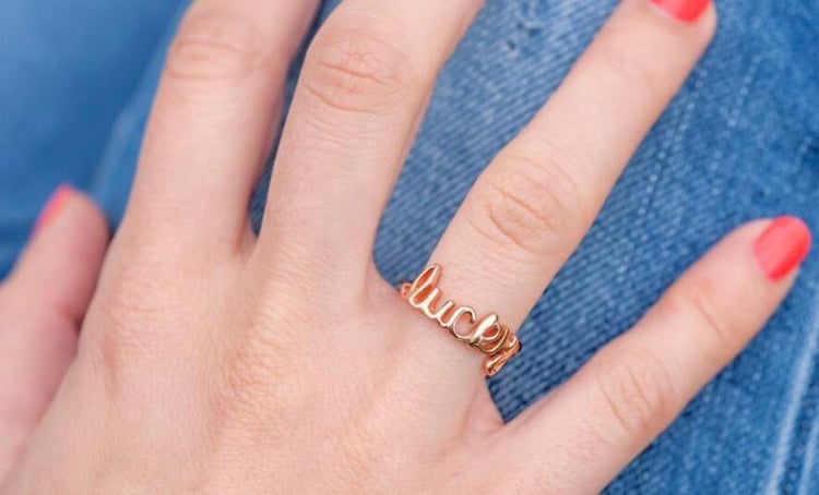 Strieborný prsteň Lucky 6771