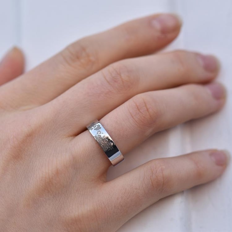 Prstene z platiny 76590