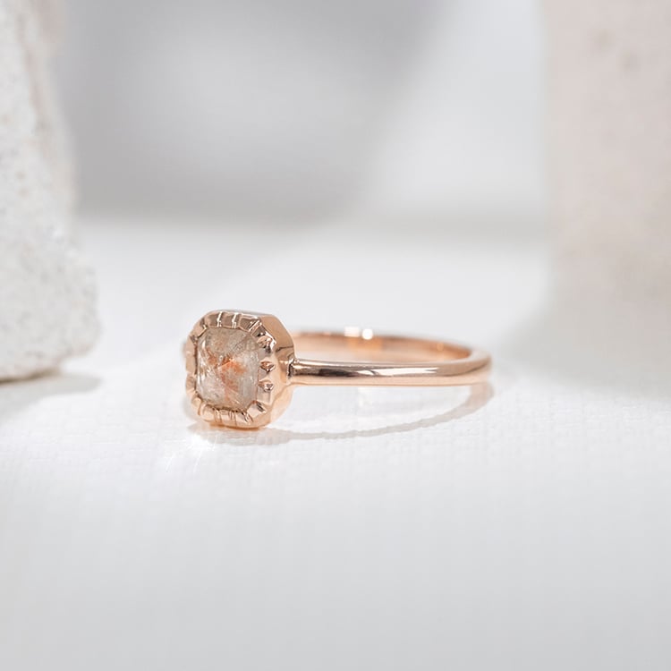 Prsteň so salt and pepper diamantom Zaki 111469