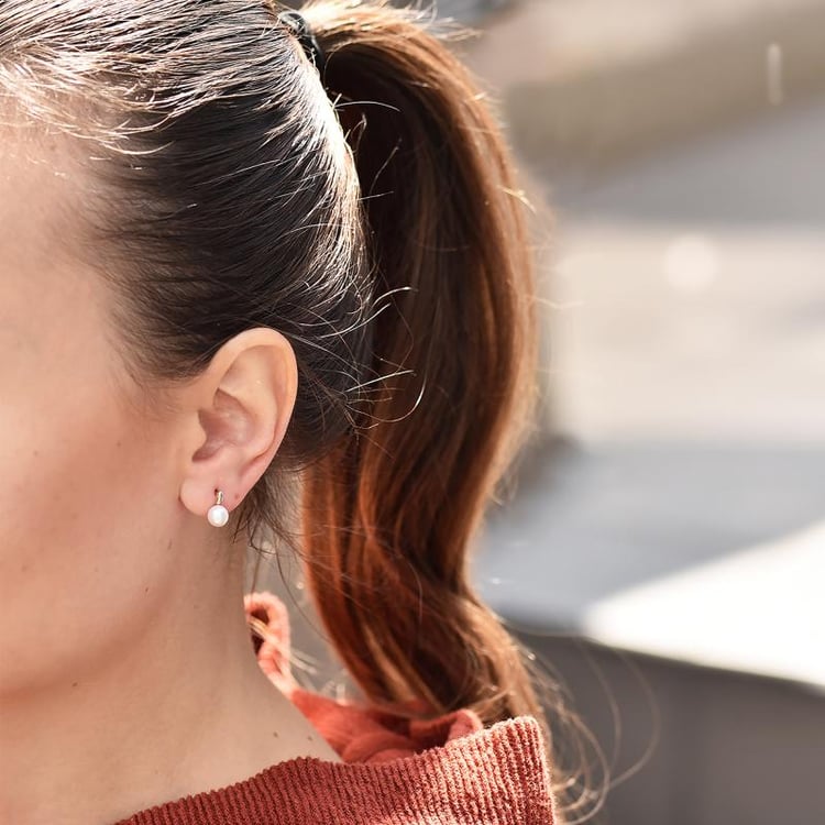 Zlatá nežná kolekcia s perlami 43031