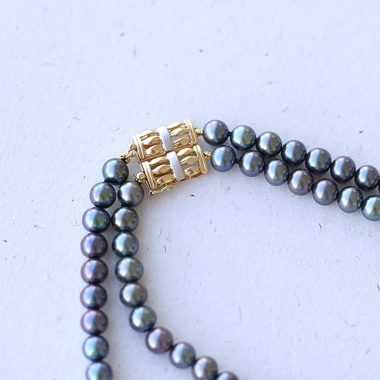 Náhrdelník s perlami zo zlata 58837