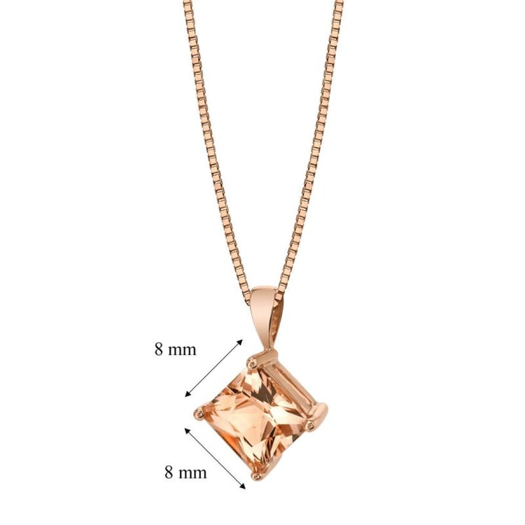 Náušnice s morganitmi 22553