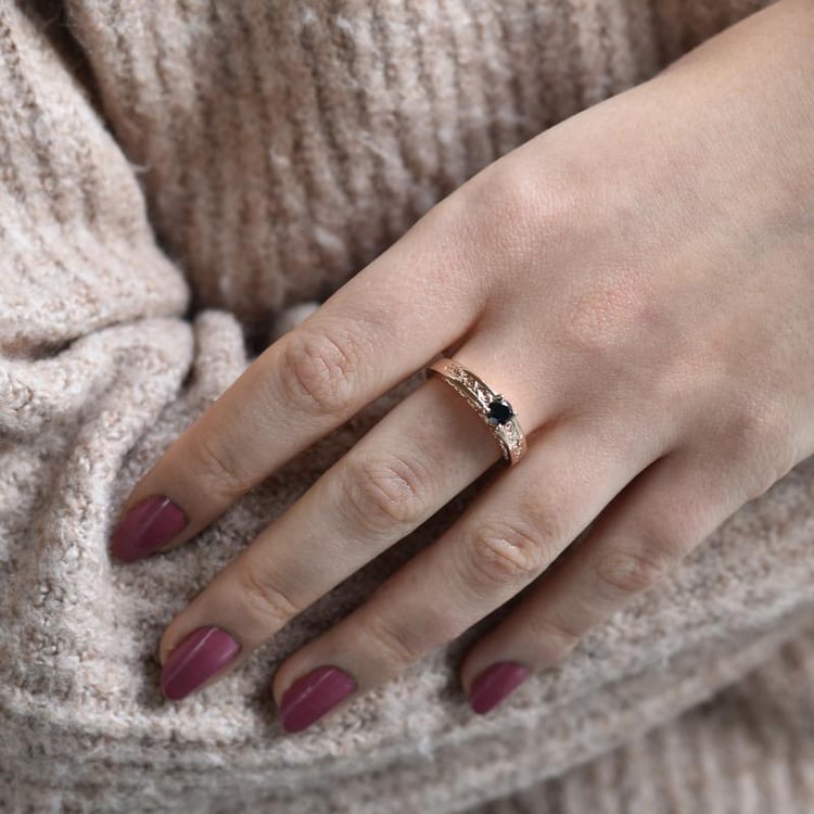 Prsteň s diamantom 39150