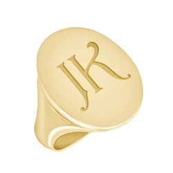 Pánsky prsteň s laserovým gravírom vlastnej voľby Gaamon