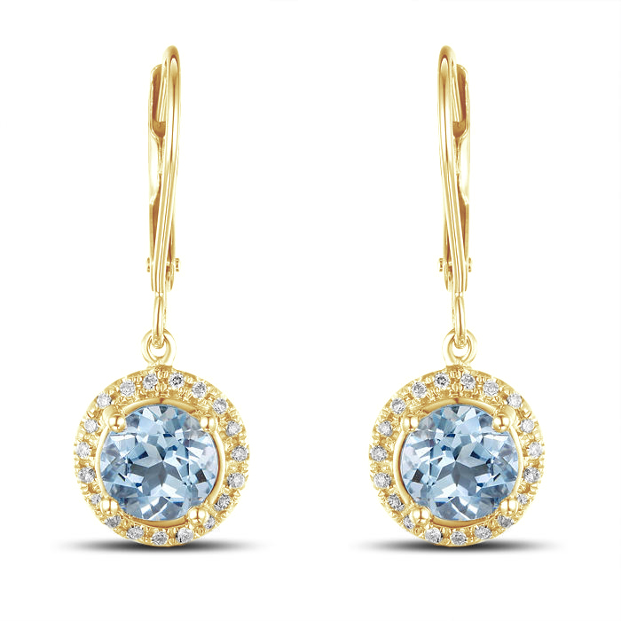 Drahokamové náušnice 85657