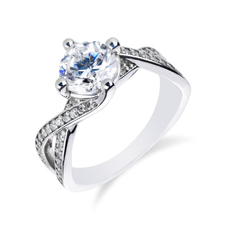 Prsteň s diamantom Allysa