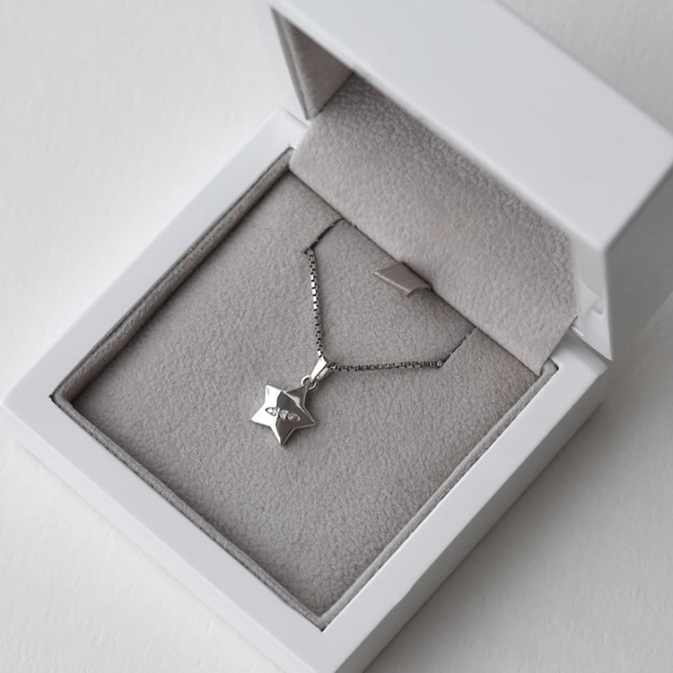 Strieborný náhrdelník 73064