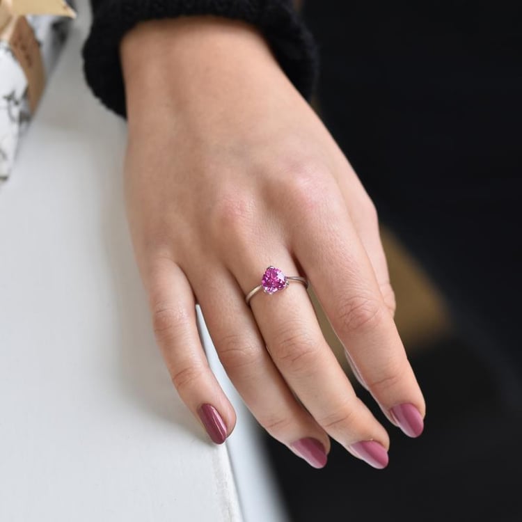 Prsteň so zafírom 39123