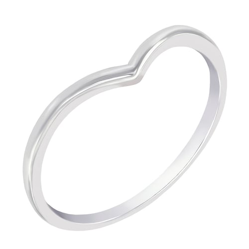 Minimalistický vykrojený prsteň Regina