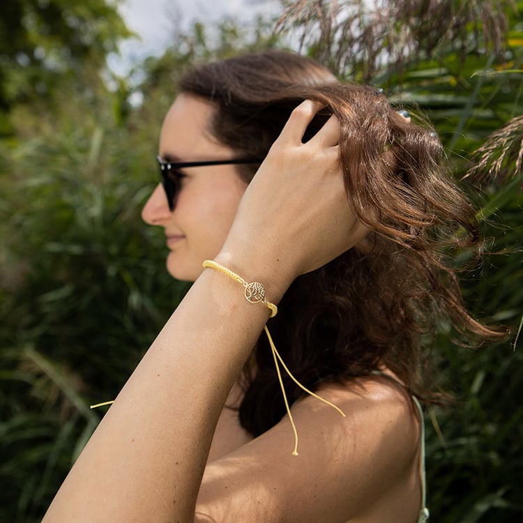 Povrázkový náramok so stromom života Cohen 108752