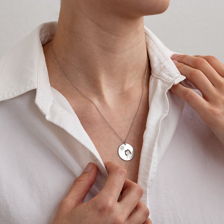 Personalizovaný strieborný prívesok Kid 131232