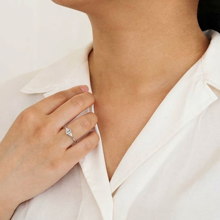 Zásnubný prsteň zo zlata s 0.54ct IGI certifikovaným lab-grown diamantom Sheldo 166518