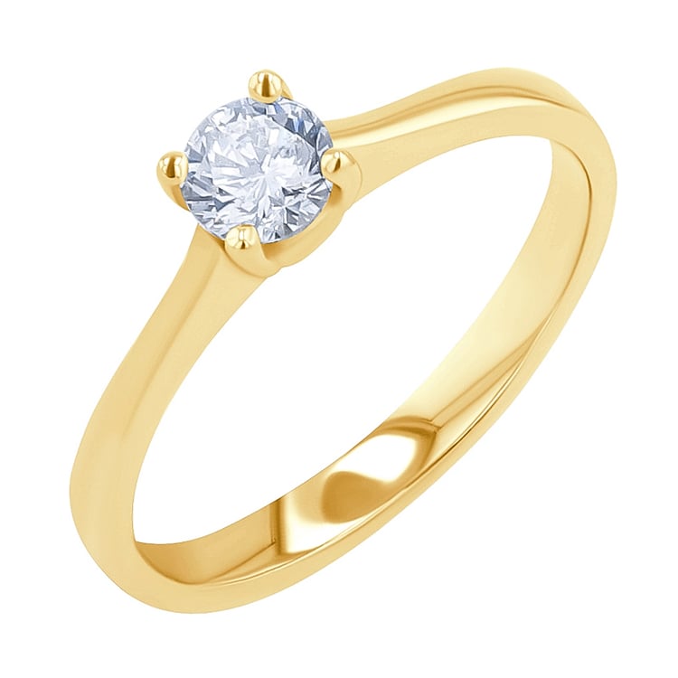 Zásnubný prsteň s lab-grown diamantom Langia 136068