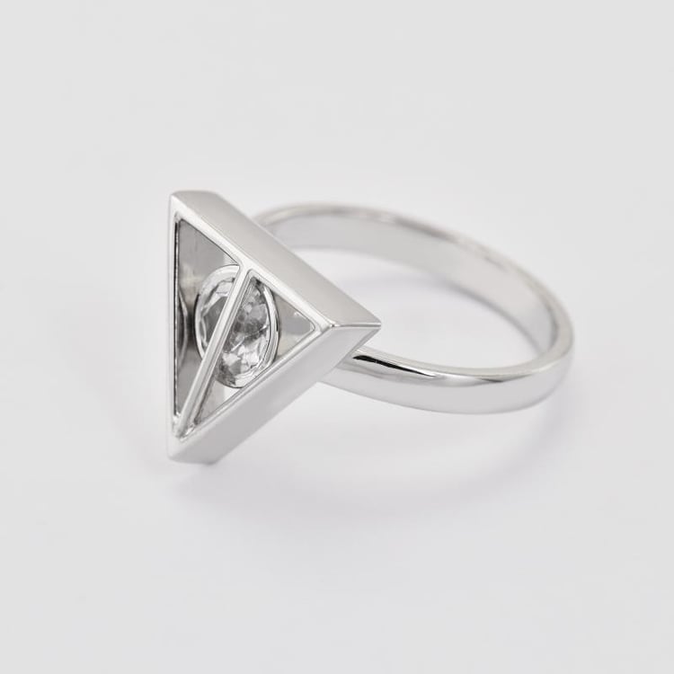 Prsteň s diamantom 26635