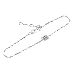 Náramok s písmenkom a lab-grown diamantmi Ainslee