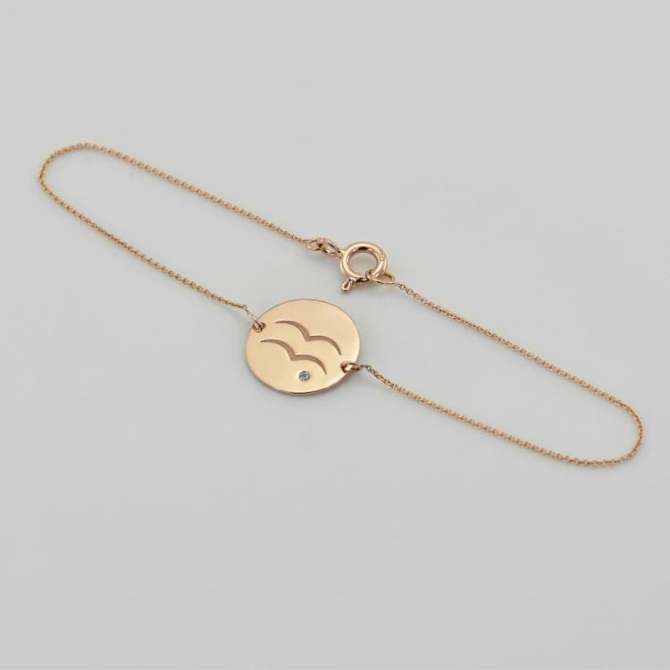 Zlatý náramok so znamením 36050