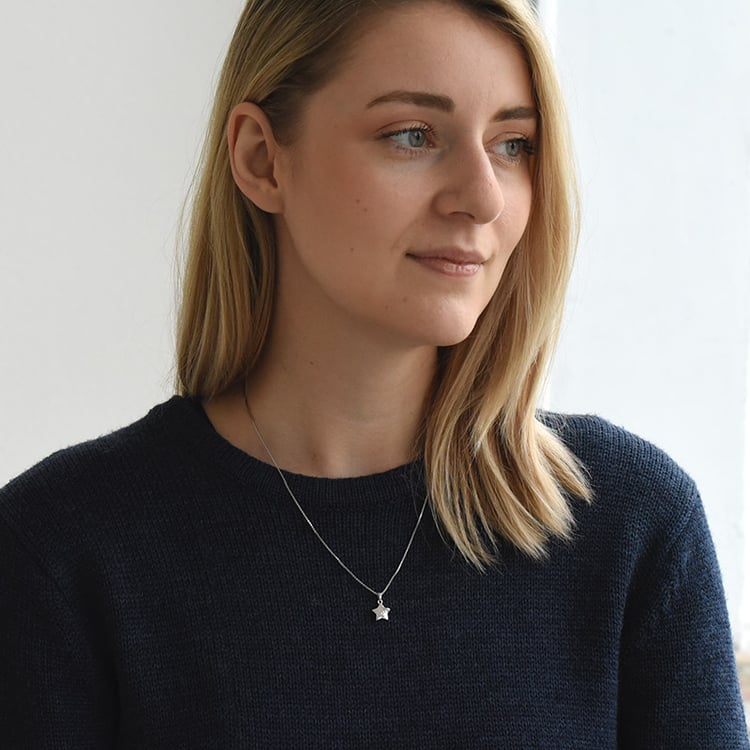 Náhrdelník s diamantom 73062